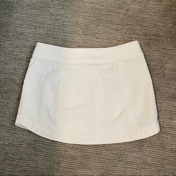 White Free People mini skirt - Picture 3 of 5